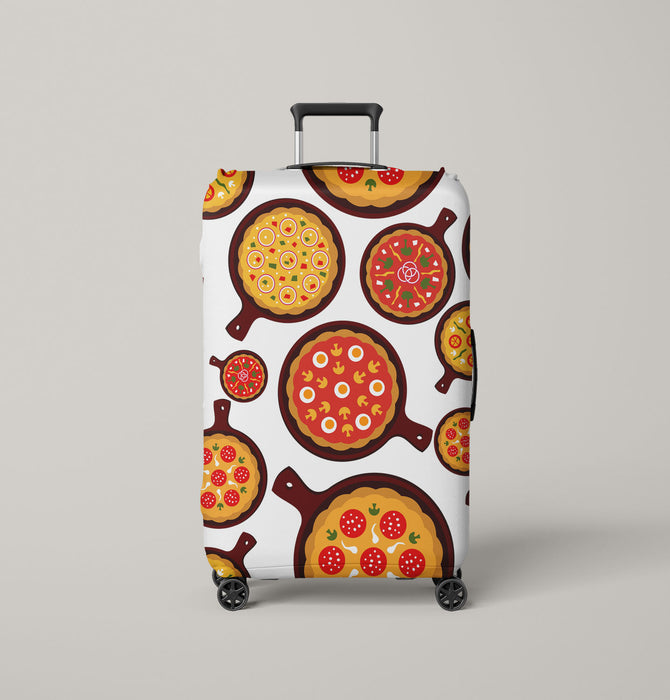 pizza fast food italian food Luggage Cover | suitcase