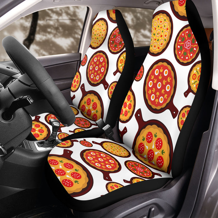 pizza fast food italian food Car Seat Covers