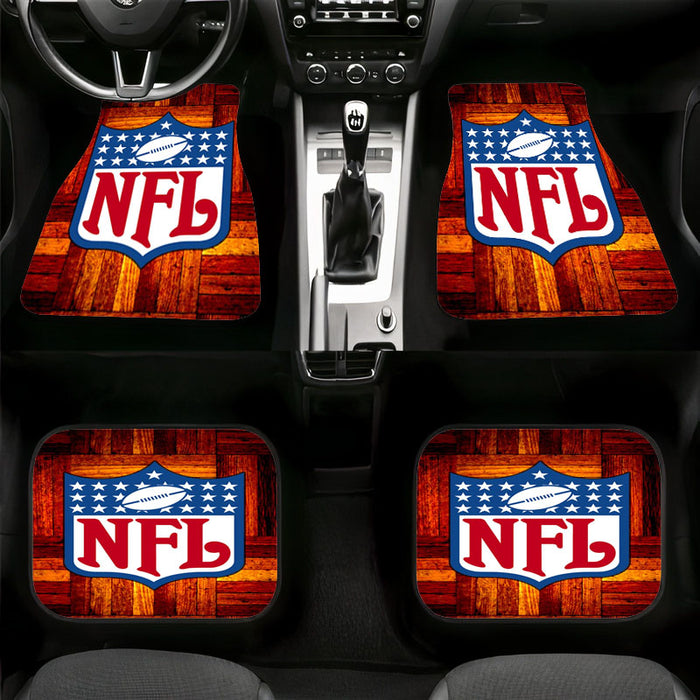 pattern nfl logo Car floor mats Universal fit