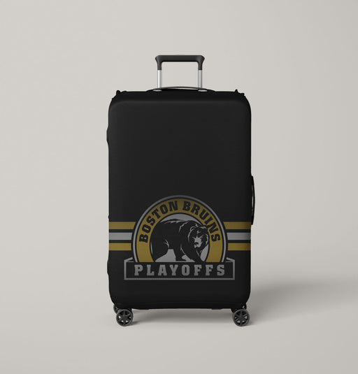 playoffs boston bruins Luggage Covers | Suitcase