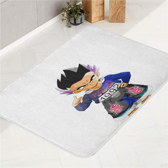 polo sport wear vegeta dragon ball bath rugs