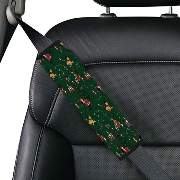 pluto micket mouse christmas Car seat belt cover