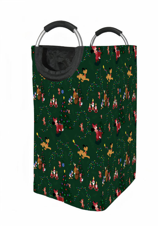 pluto micket mouse christmas Laundry Hamper | Laundry Basket