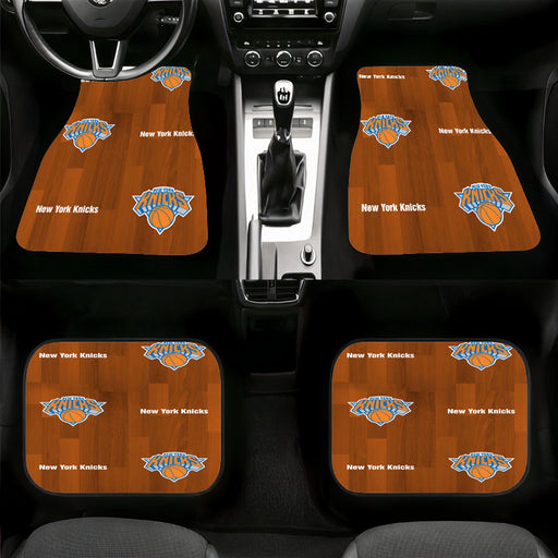 pattern of new york knicks Car floor mats Universal fit