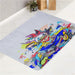 pop art dragon ball hypebeast bath rugs