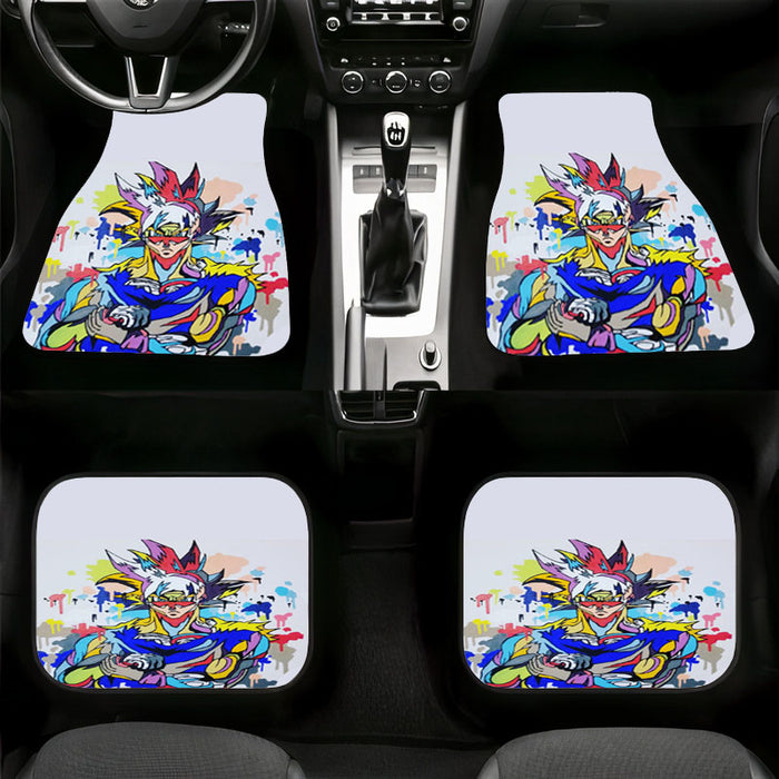 pop art dragon ball hypebeast Car floor mats Universal fit