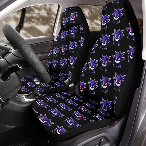 poison type gengar from nintendo Car Seat Covers