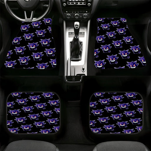 poison type gengar from nintendo Car floor mats Universal fit