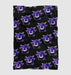 poison type gengar from nintendo Ultra soft fleece blanket