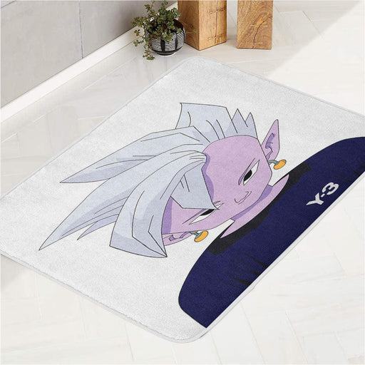 portrait grey hair dragon ball hypebeast bath rugs