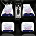 portrait grey hair dragon ball hypebeast Car floor mats Universal fit