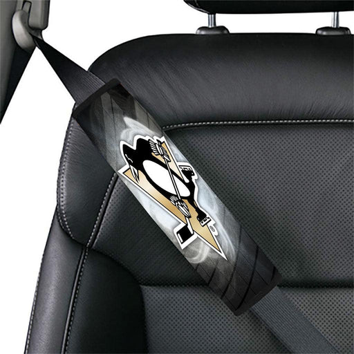 penguins logo nhl Car seat belt cover - Grovycase