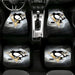 penguins logo nhl Car floor mats Universal fit