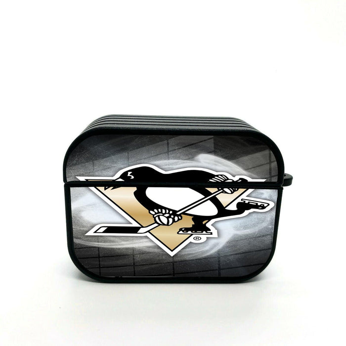 penguins logo nhl airpod case