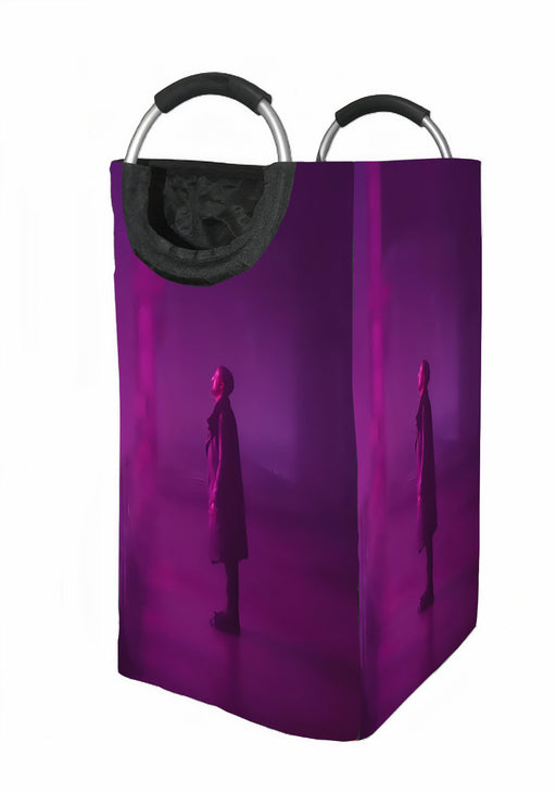 purple light blade runner 2049 Laundry Hamper | Laundry Basket