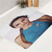 perfect woman of tomb raider bath rugs