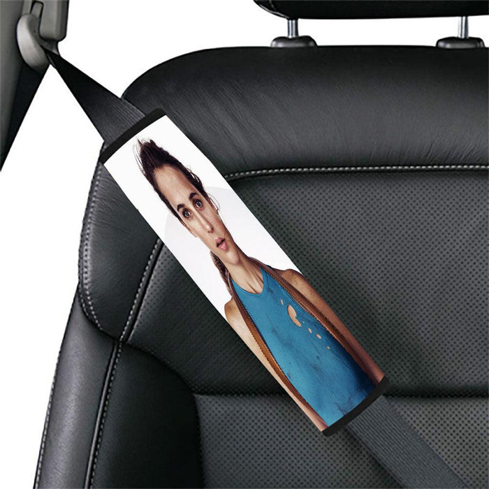 perfect woman of tomb raider Car seat belt cover - Grovycase