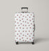 poker face of watermelons Luggage Cover | suitcase