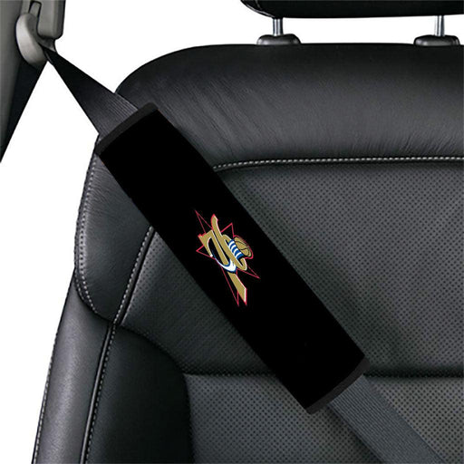 philadelphia 76ers star nba Car seat belt cover - Grovycase