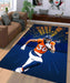 phillip lindsay as a rookie player nfl Living room carpet rugs