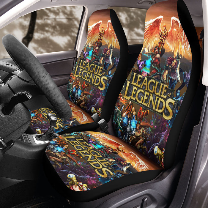 power character league of legends Car Seat Covers