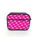 polka dot pink girl airpods case