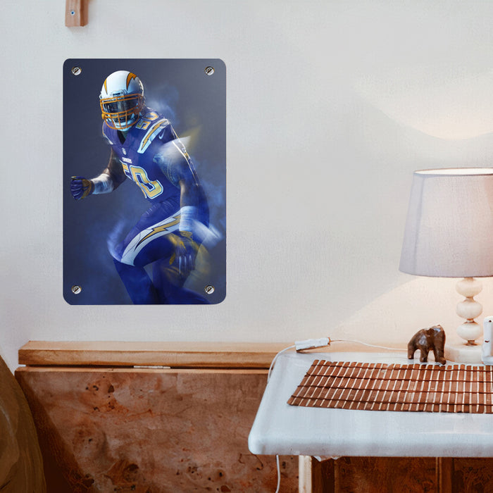 photoshoot for brand nfl Poster Metal print wall art