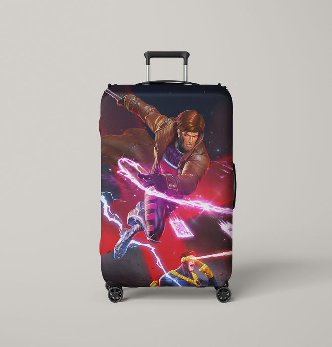 power of gambit marvel studio Luggage Covers | Suitcase