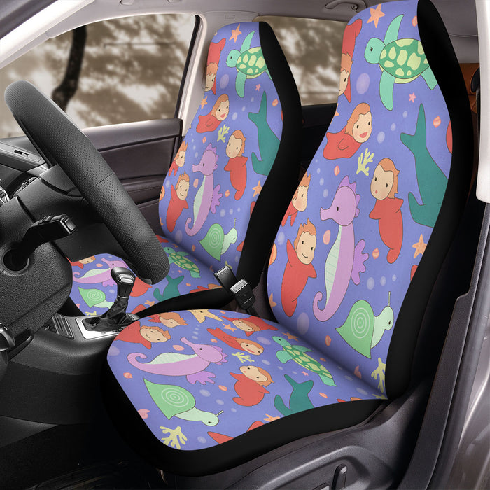 ponyo under the sea Car Seat Covers