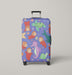 ponyo under the sea Luggage Cover | suitcase