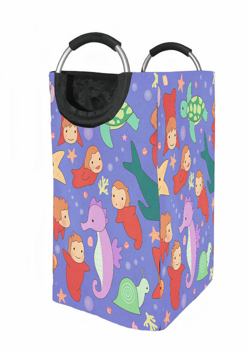 ponyo under the sea Laundry Hamper | Laundry Basket