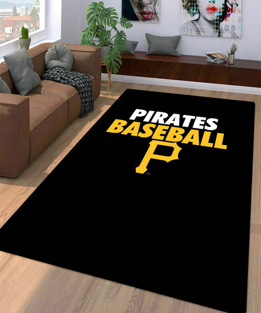 pirates baseball player Living room carpet rugs