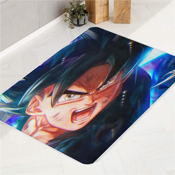 powerful vegetto dragon ball bath rugs