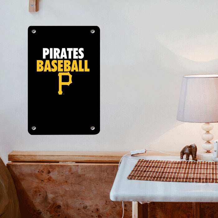 pirates baseball player Poster Metal print wall art