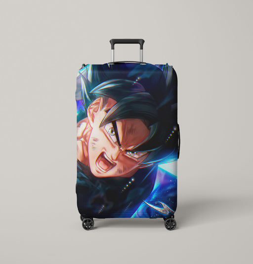 powerful vegetto dragon ball Luggage Covers | Suitcase