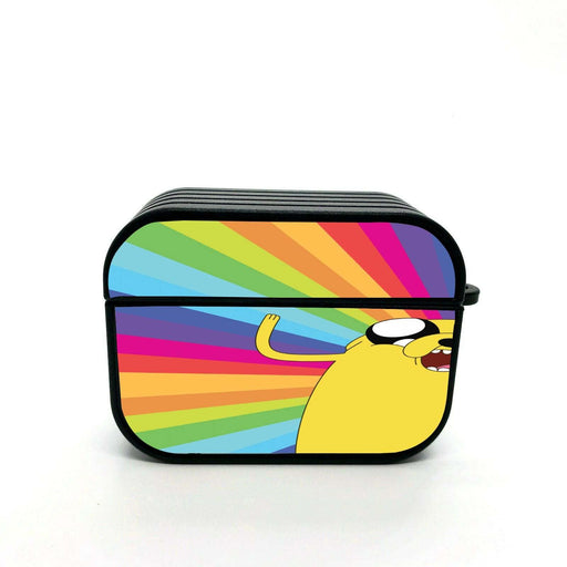 rainbow adventure time airpods case