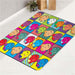 pop art of tintin movie bath rugs