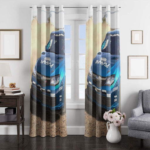 pirelli subaru rally world team window Curtain