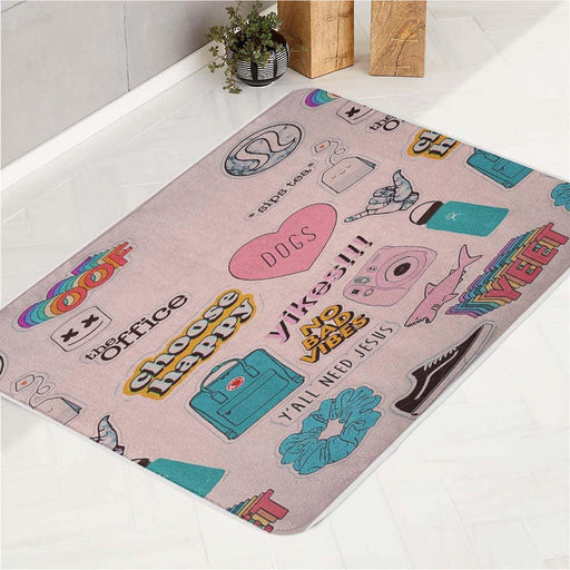 pop brand for teen product bath rugs