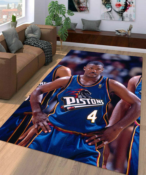 pistons best player of basketball Living room carpet rugs