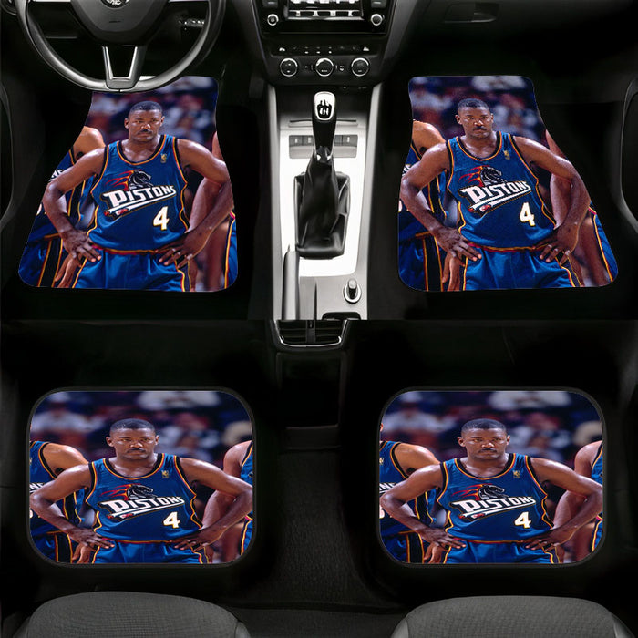 pistons best player of basketball Car floor mats Universal fit