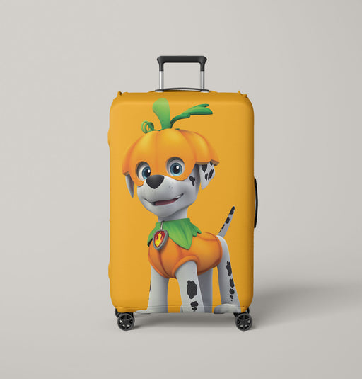 pumpkin marshall paw patrol dog Luggage Covers | Suitcase