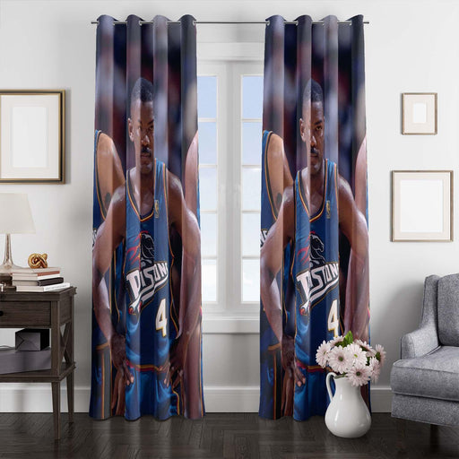 pistons best player of basketball window Curtain