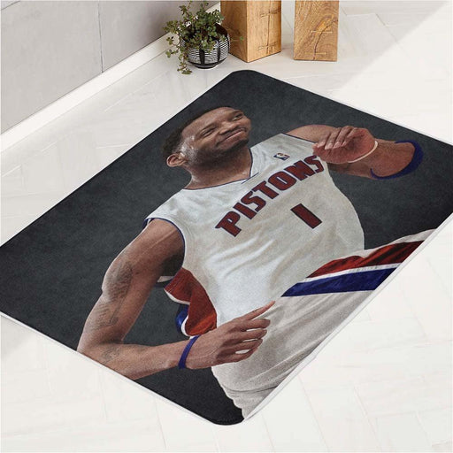 pistons number one smile bath rugs