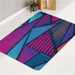 portrait vertical pattern gradient bath rugs