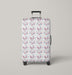 pose sylveon eevee pokemon Luggage Cover | suitcase