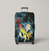 punch saitama with that face Luggage Covers | Suitcase