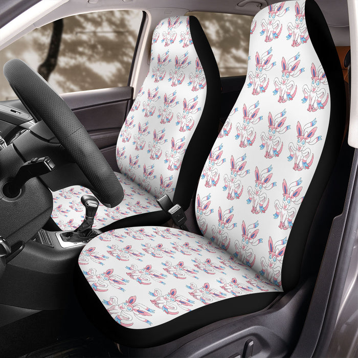 pose sylveon eevee pokemon Car Seat Covers