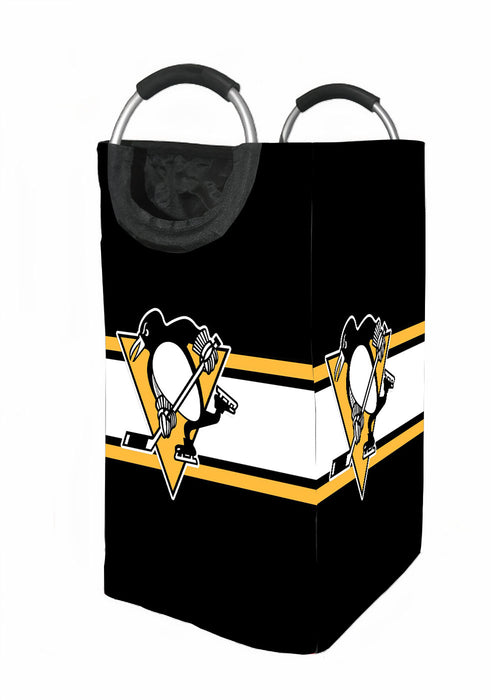 pittsburgh penguins logo hockey nhl Laundry Hamper | Laundry Basket