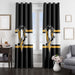 pittsburgh penguins logo hockey nhl window Curtain